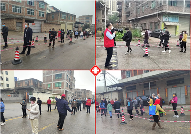 “疫”不容辞||z6.com科技自愿者协助发展全员大规模核酸检测工作